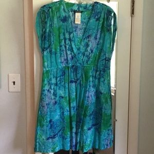 Lauren by Ralph Lauren swim coverup XL